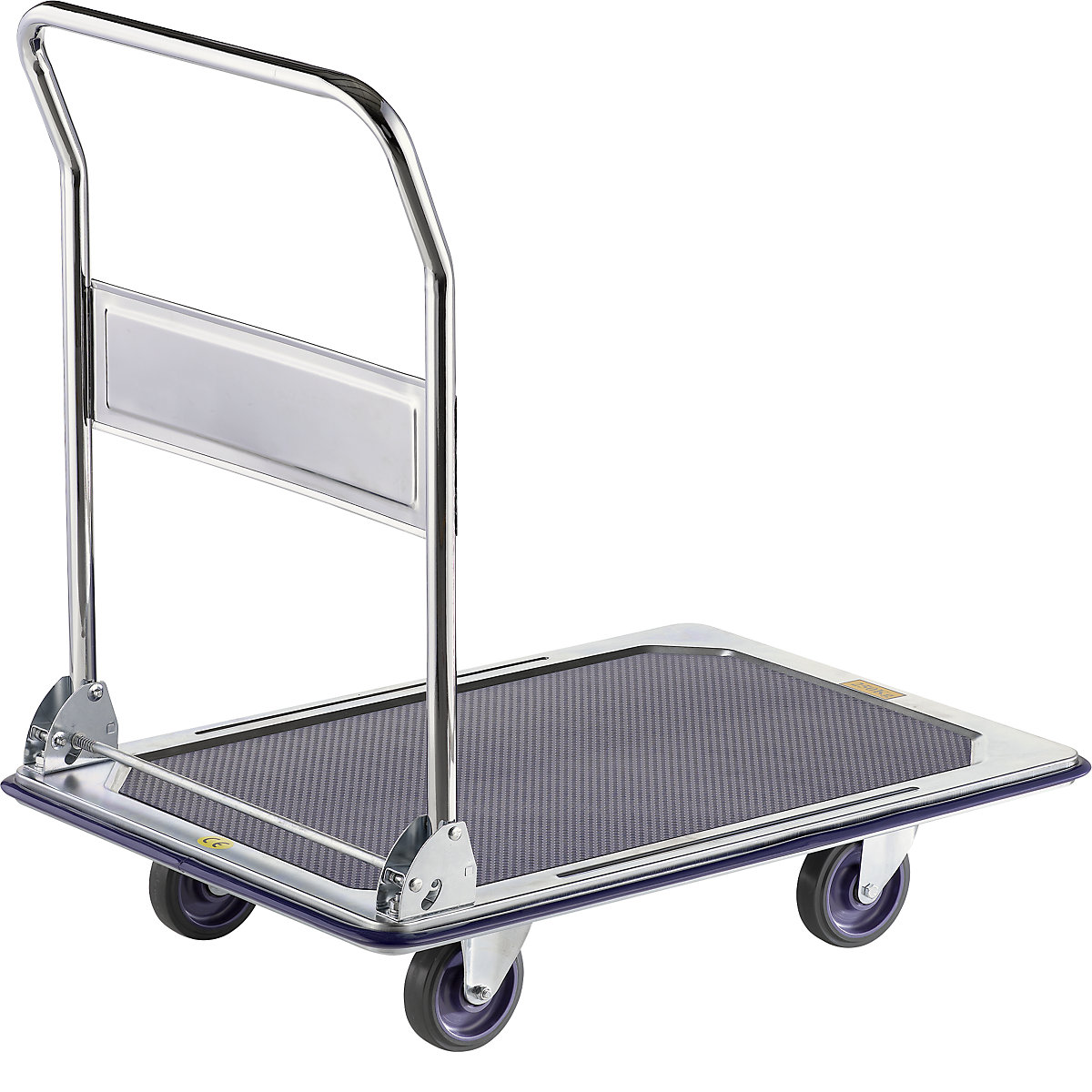 Carrello a pianale professionale – eurokraft basic (Foto prodotto 2)-1