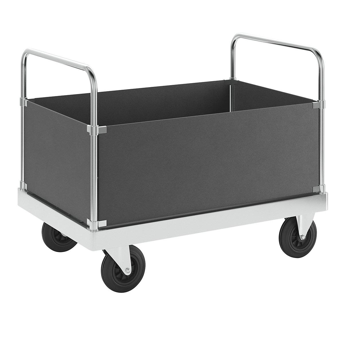 Carrello a pianale zincato JUMBO – Kongamek