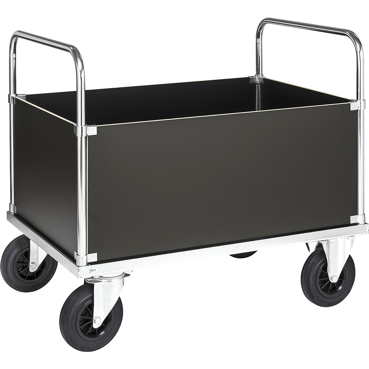 Carrello zincato a pianale - Kongamek