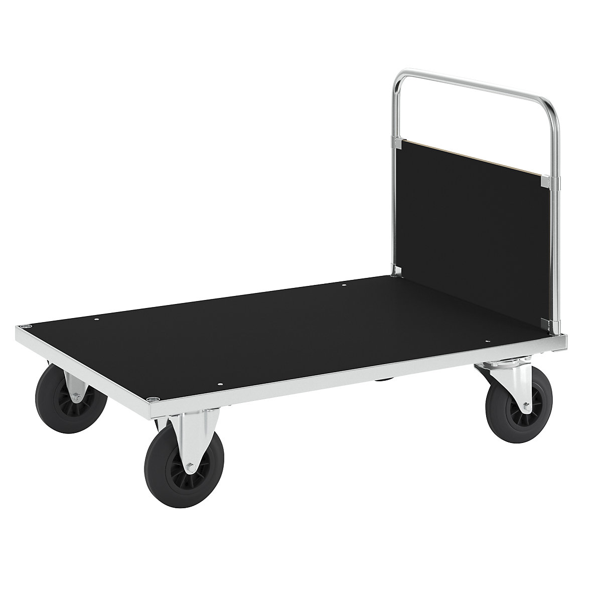 Carrello zincato a pianale – Kongamek