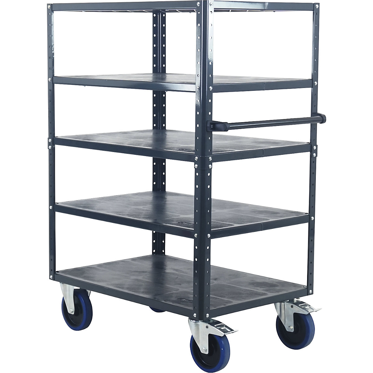 Carrello a ripiani CustomLine, aperto su 4 lati – eurokraft pro (Foto prodotto 7)-6