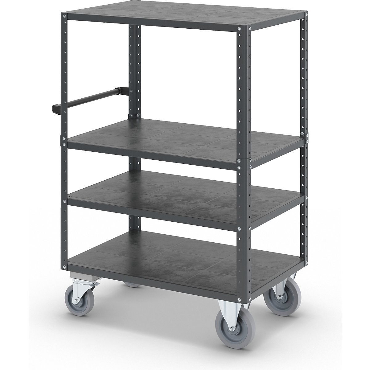 Carrello a ripiani CustomLine, aperto su 4 lati – eurokraft pro (Foto prodotto 12)-11