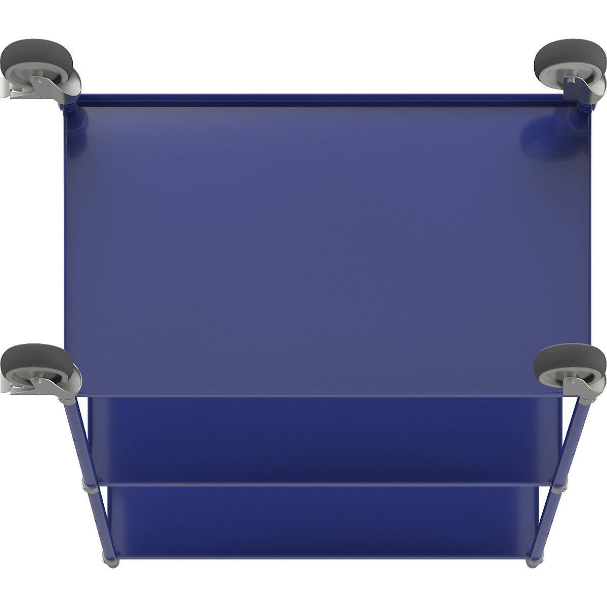 Carrello a ripiani leggero, altezza 1445 mm – Kongamek (Foto prodotto 7)-6