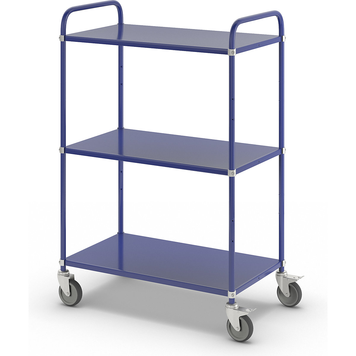 Carrello a ripiani leggero, altezza 1445 mm – Kongamek (Foto prodotto 8)-7