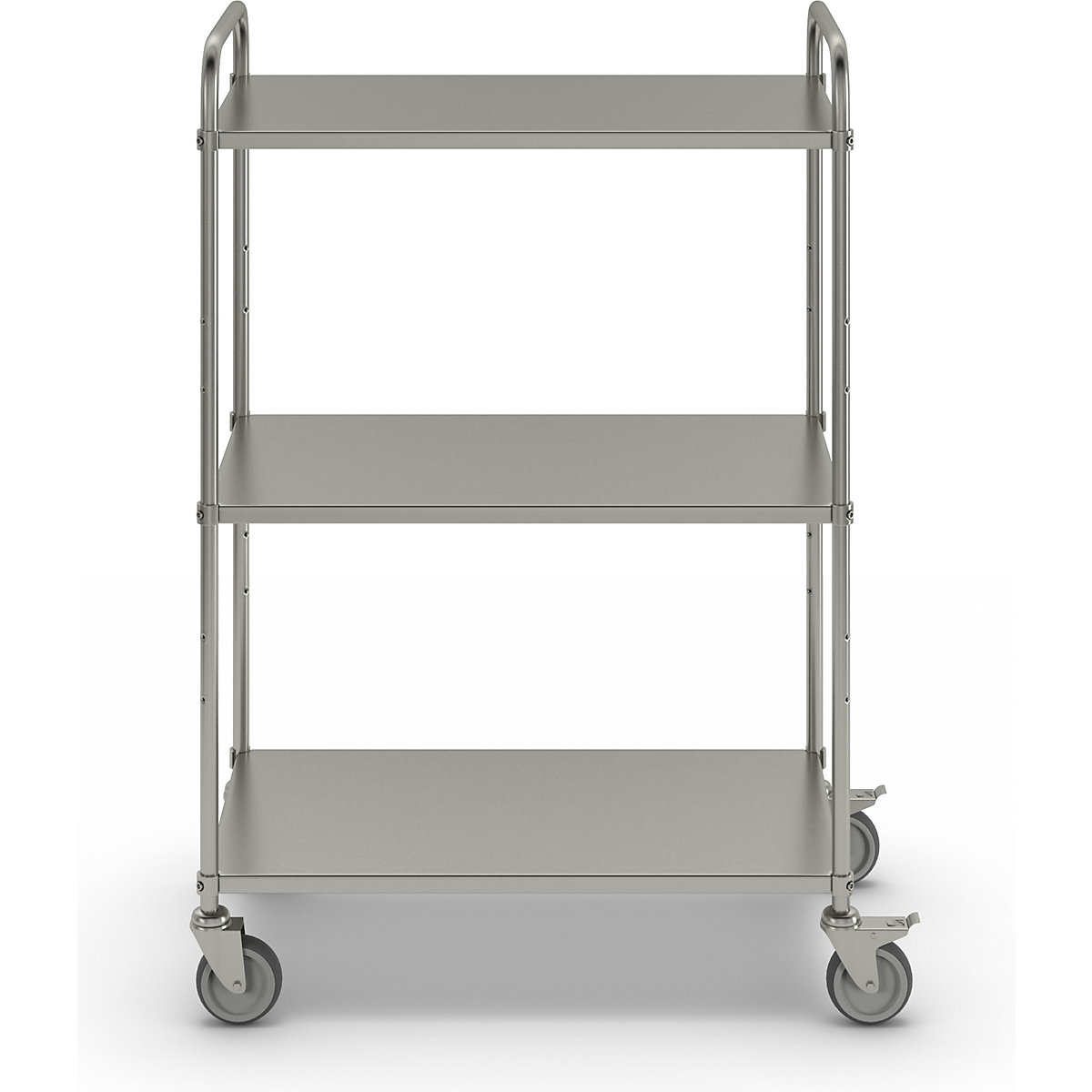 Carrello a ripiani leggero, altezza 1445 mm – Kongamek (Foto prodotto 4)-3