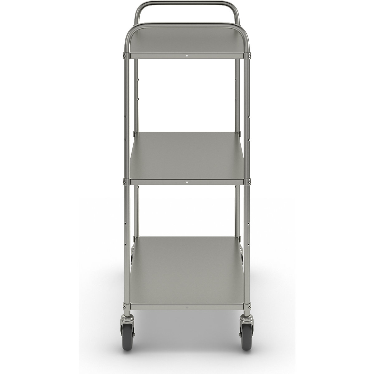 Carrello a ripiani leggero, altezza 1445 mm – Kongamek (Foto prodotto 5)-4