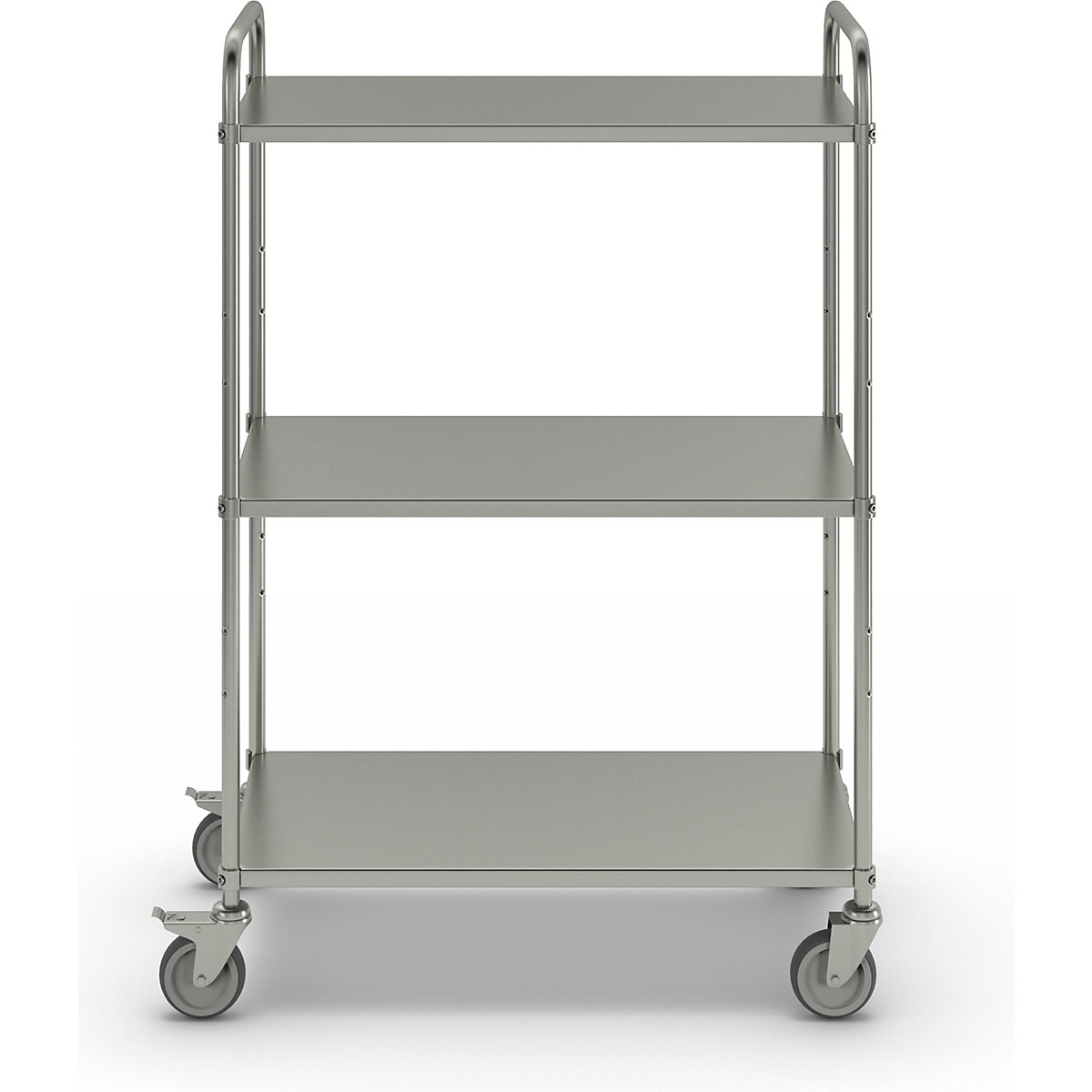 Carrello a ripiani leggero, altezza 1445 mm – Kongamek (Foto prodotto 6)-5