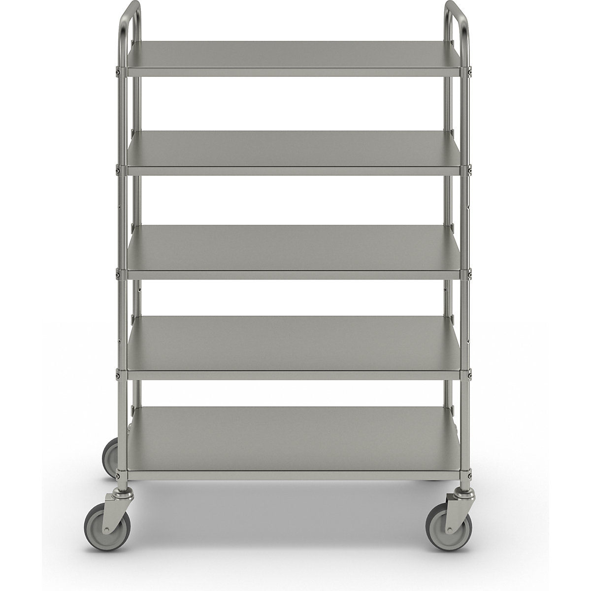 Carrello a ripiani leggero, altezza 1445 mm – Kongamek (Foto prodotto 5)-4