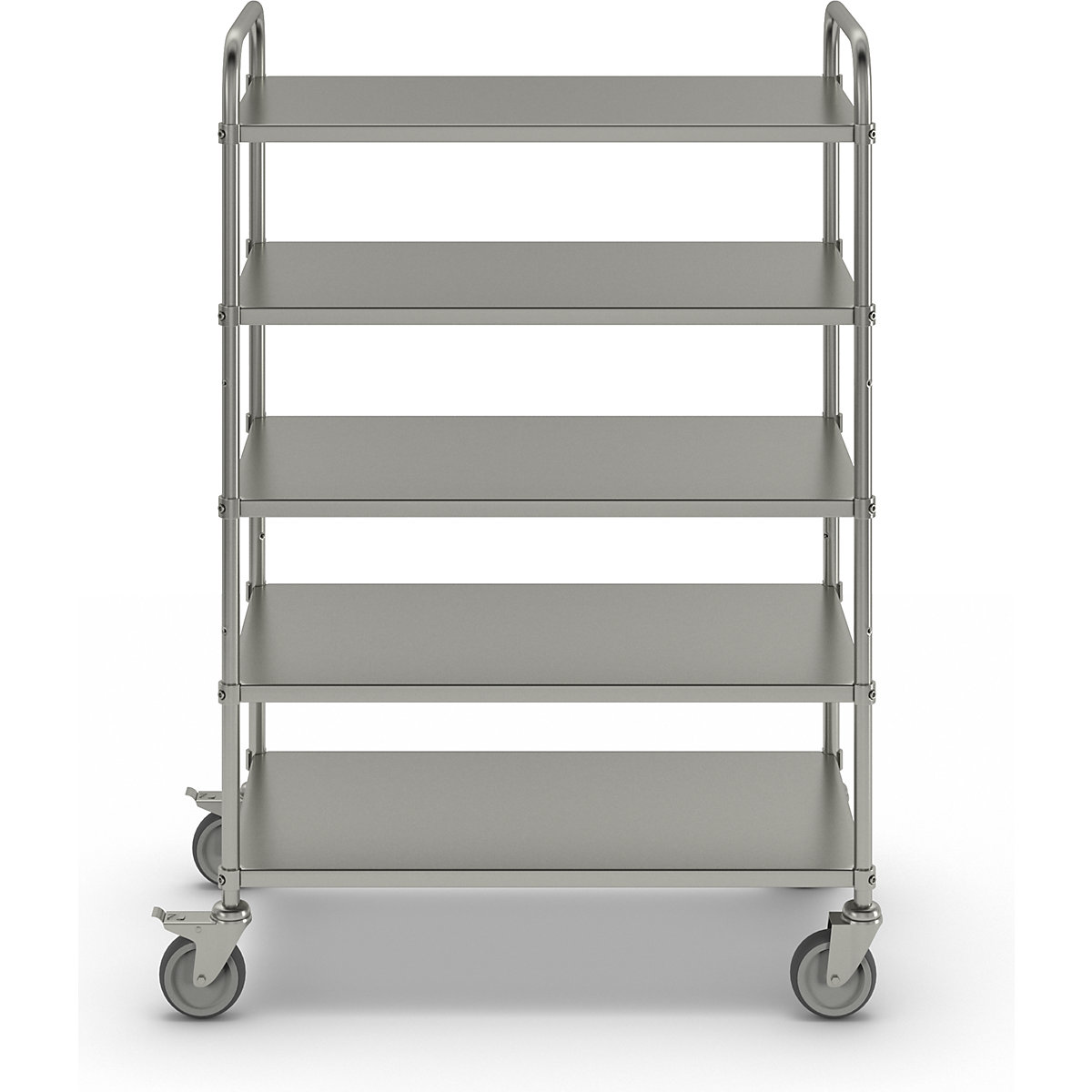 Carrello a ripiani leggero, altezza 1445 mm – Kongamek (Foto prodotto 7)-6