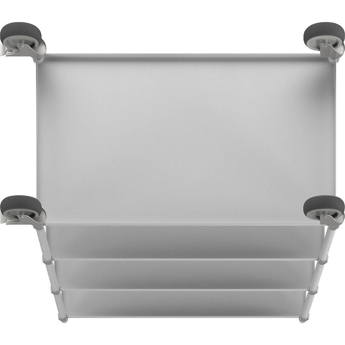 Carrello a ripiani leggero, altezza 1445 mm – Kongamek (Foto prodotto 7)-6