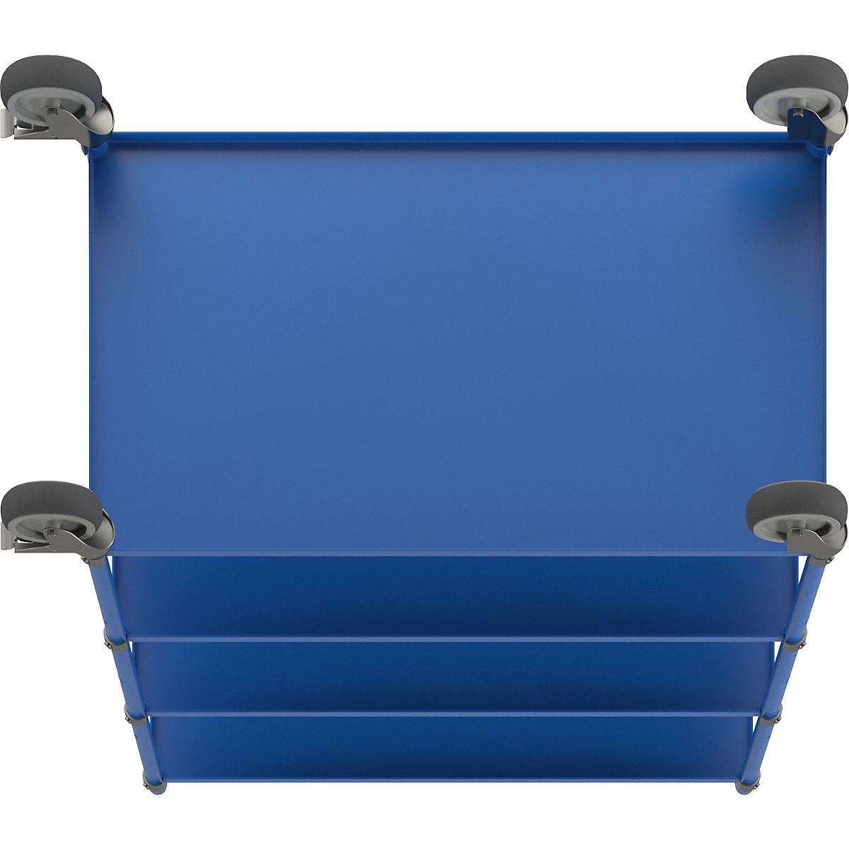 Carrello a ripiani leggero, altezza 1445 mm – Kongamek (Foto prodotto 7)-6