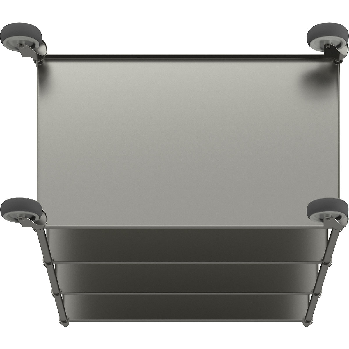 Carrello a ripiani leggero, altezza 1445 mm – Kongamek (Foto prodotto 7)-6