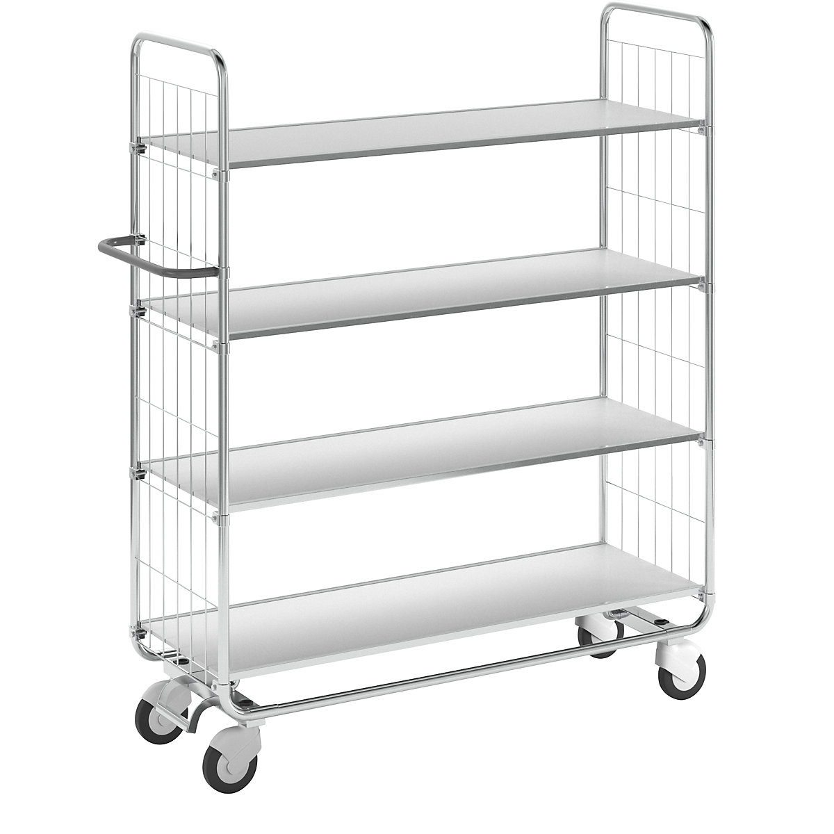 Carrello a ripiani zincato a fuoco – Kongamek