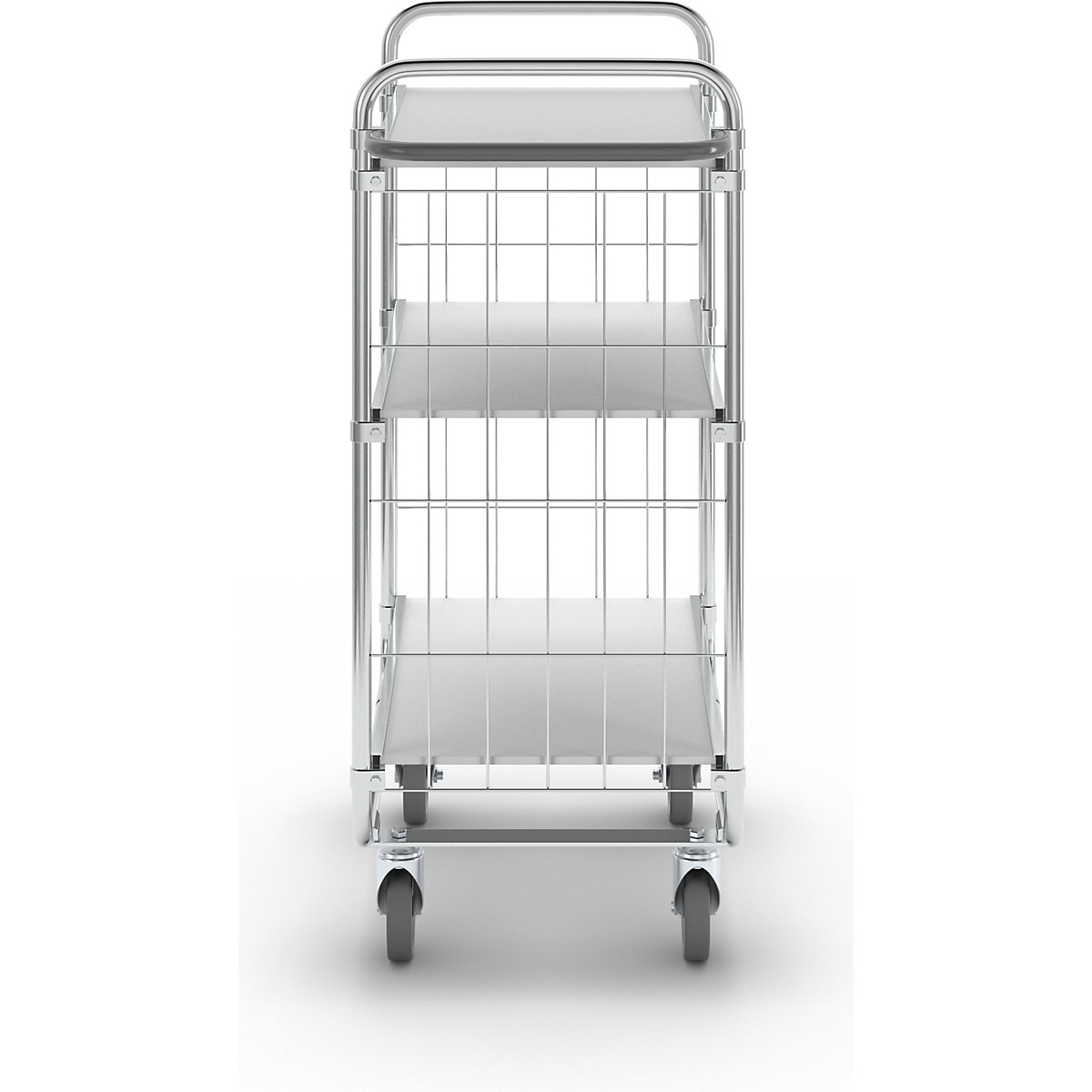 Carrello a ripiani zincato a fuoco – Kongamek (Foto prodotto 4)-3