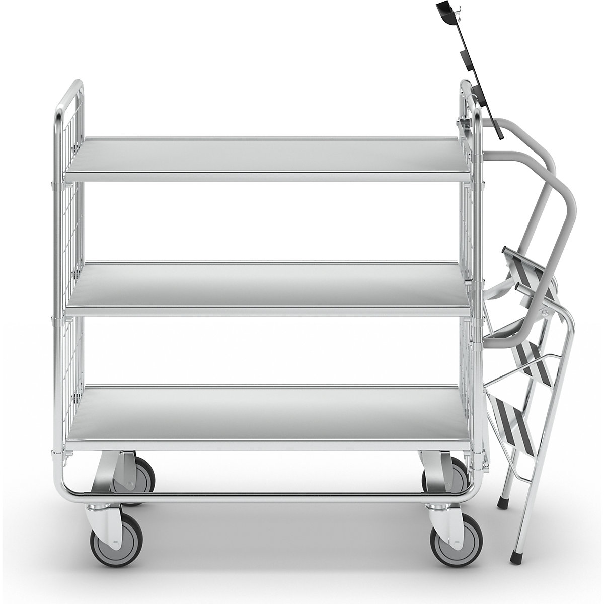 Carrello con scaletta SERIE 100 – HelgeNyberg (Foto prodotto 2)-1