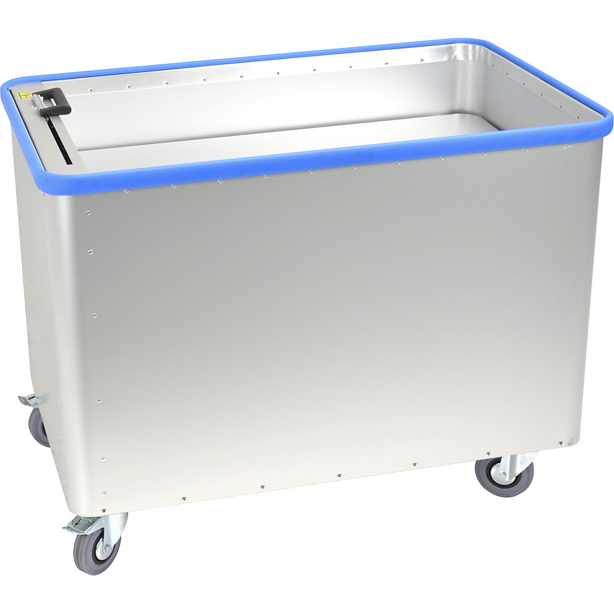 Carrello a pianale mobile, spinta elastica regolabile - Gmöhling