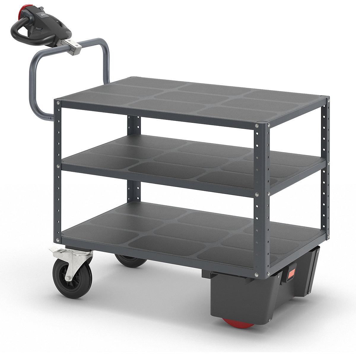 Carrello di montaggio CustomLine con azionamento elettrico – eurokraft pro (Foto prodotto 14)-13