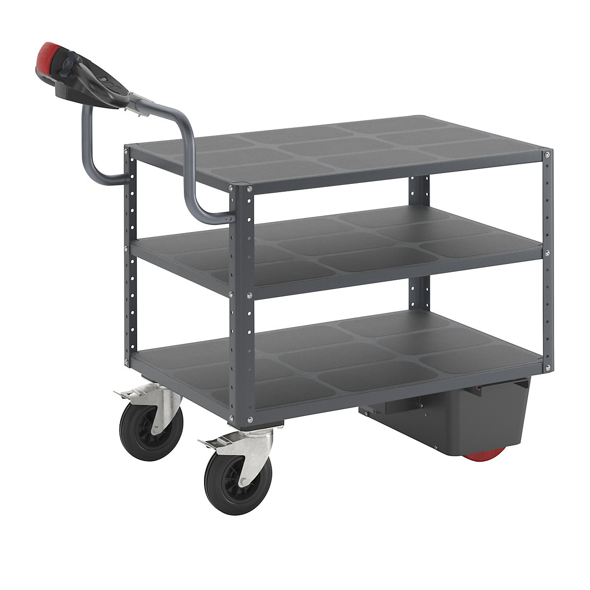 Carrello di montaggio CustomLine con azionamento elettrico - eurokraft pro