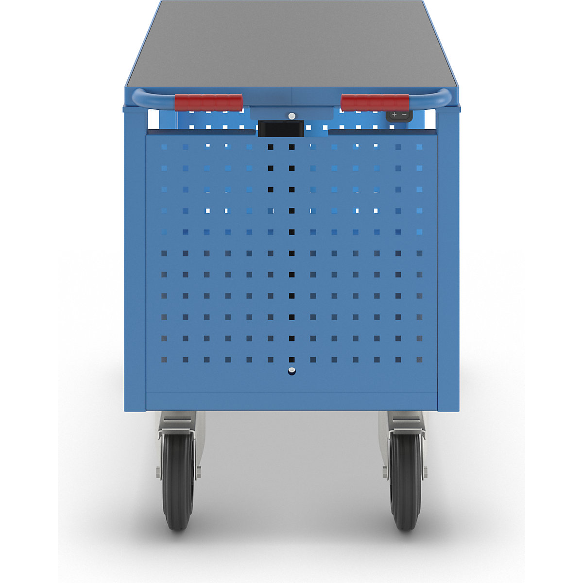 Carrello di montaggio, regolabile elettricamente in altezza – eurokraft pro (Foto prodotto 8)-7