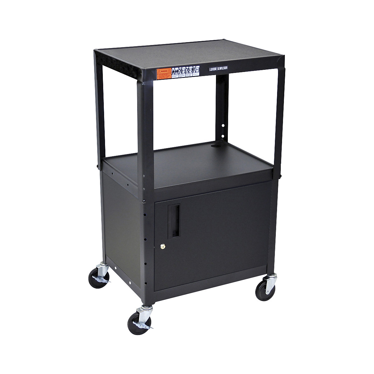 Carrello in metallo, portata 135 kg