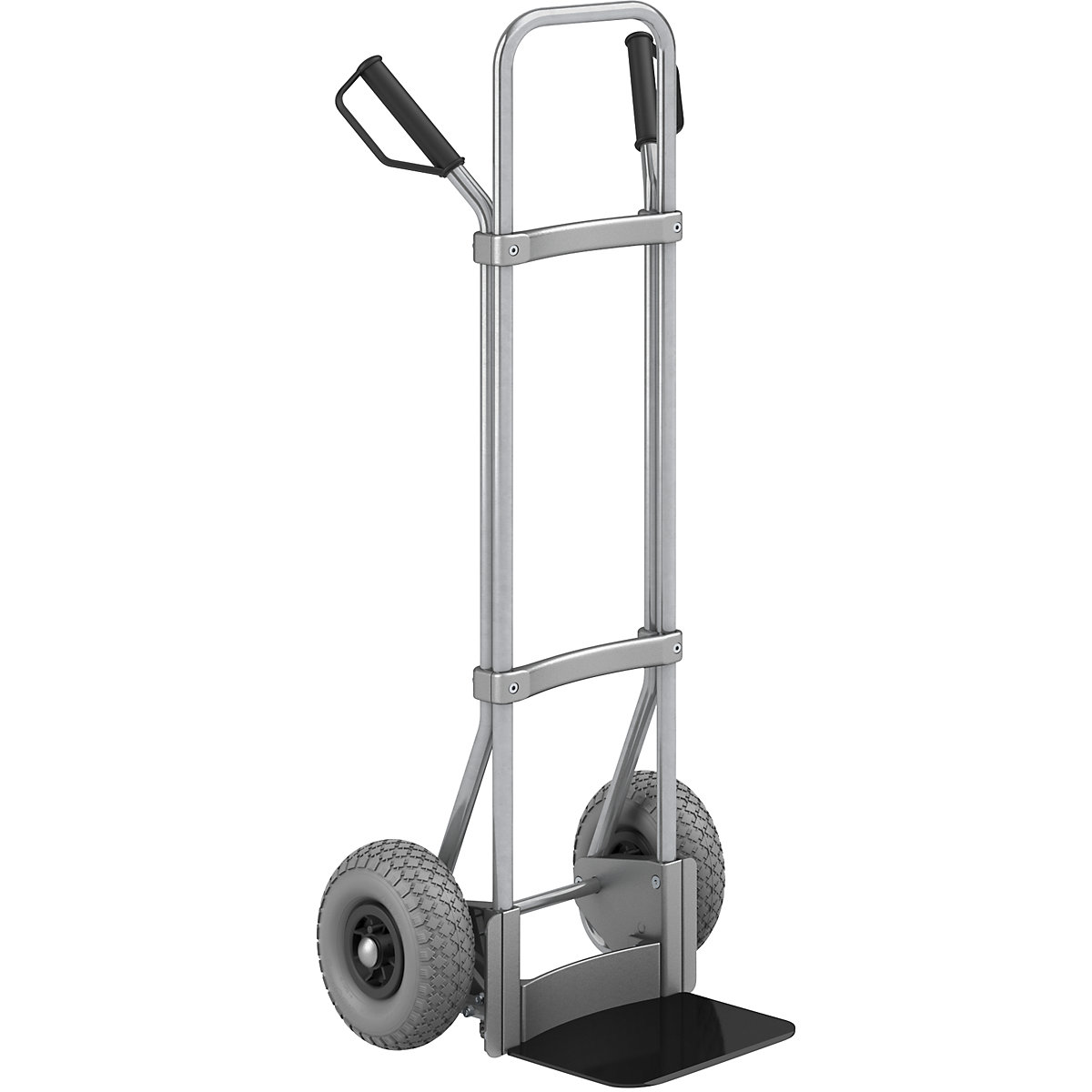 Carrello per sacchi, zincato - eurokraft pro