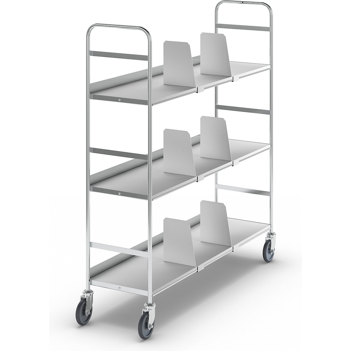 Carrello a ripiani per raccoglitori KM151 – Kongamek