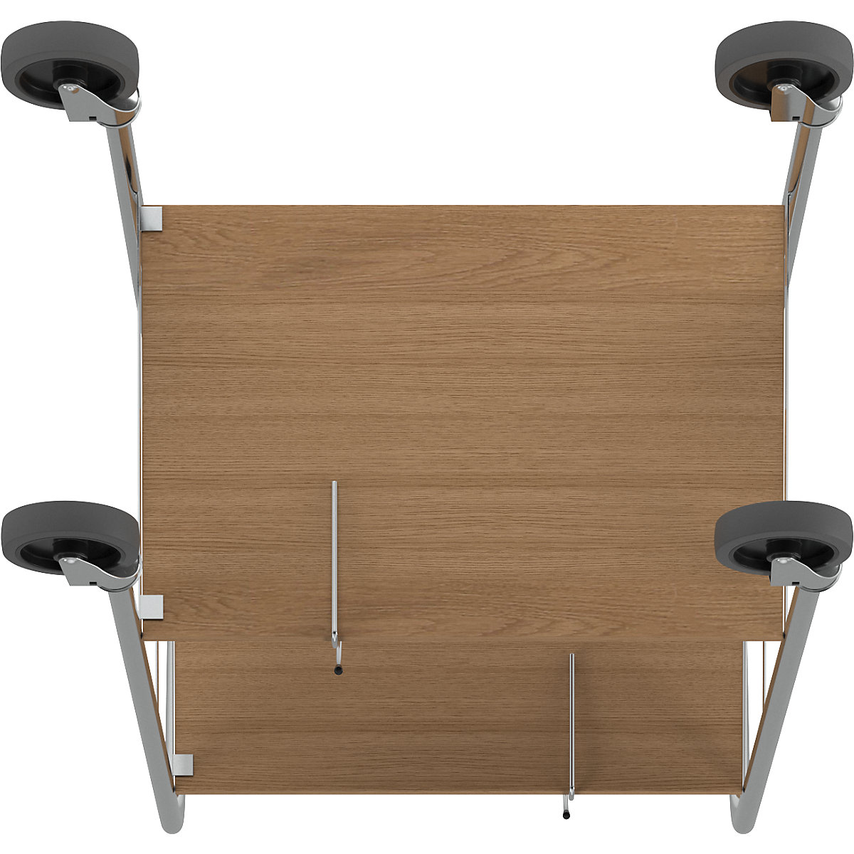 Carrello per raccoglitori, cromato – HelgeNyberg (Foto prodotto 7)-6