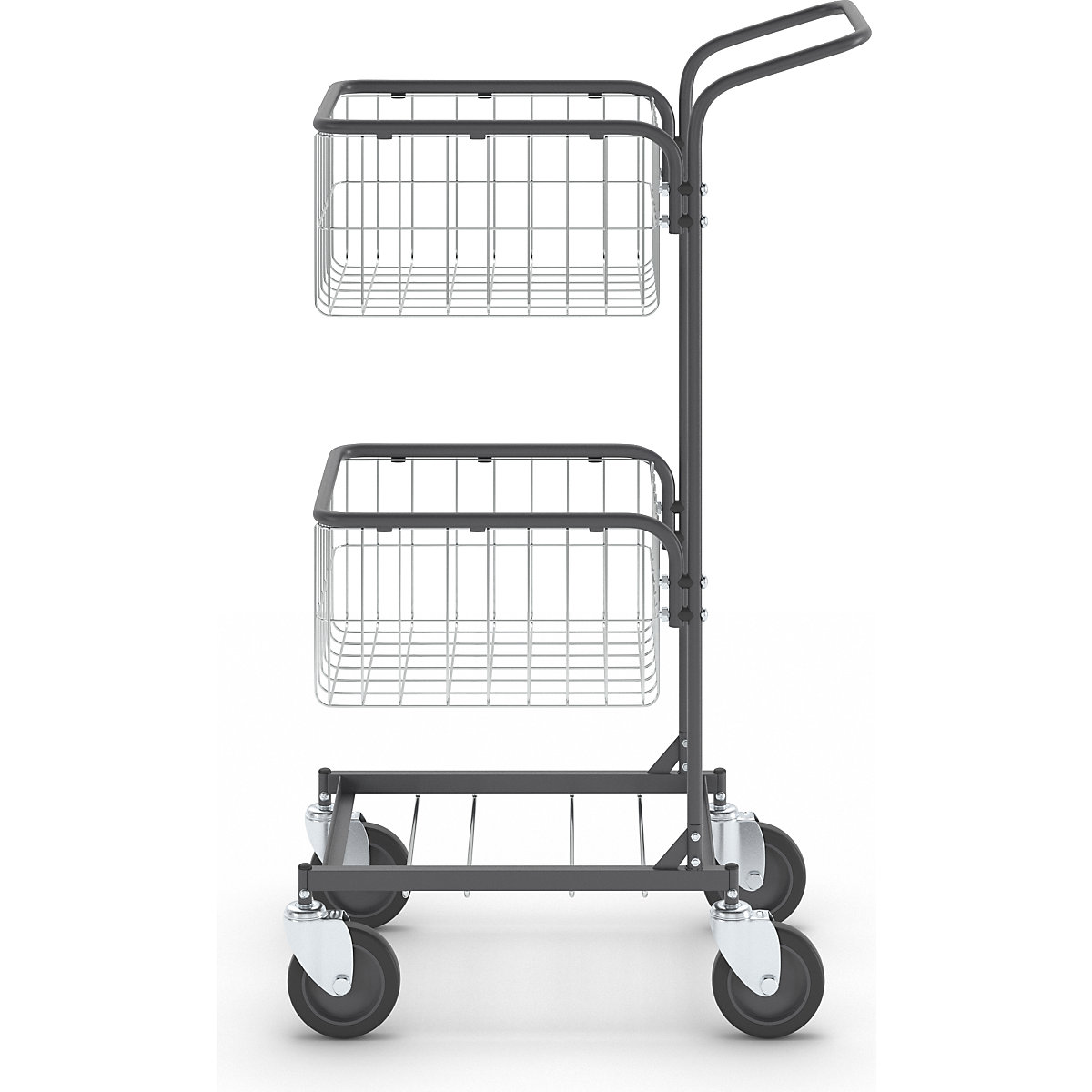 Carrello per ufficio KOMPAKT – eurokraft pro (Foto prodotto 5)-4