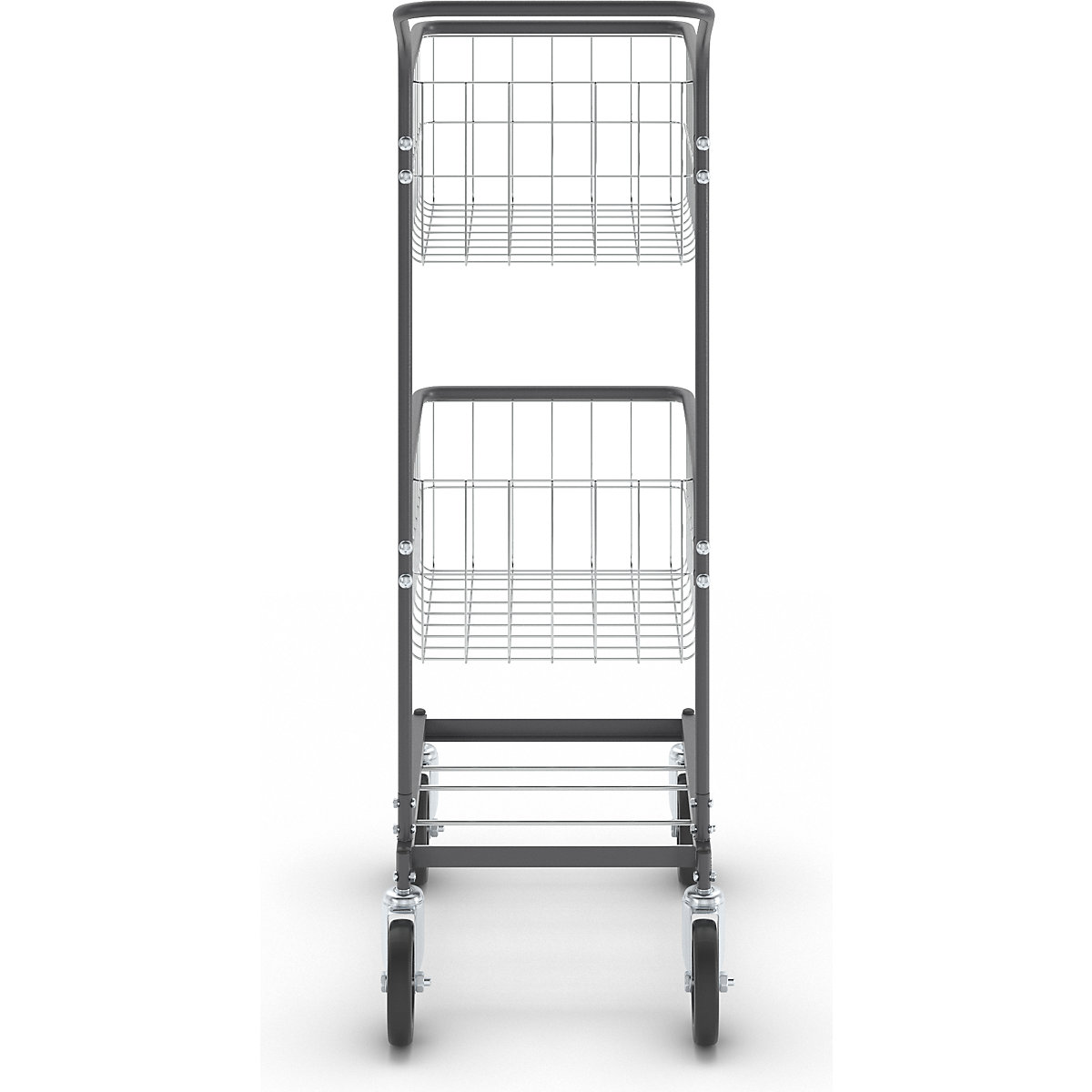 Carrello per ufficio KOMPAKT – eurokraft pro (Foto prodotto 7)-6