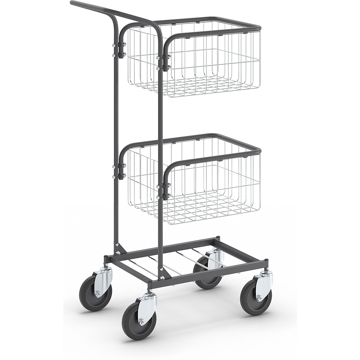 Carrello per ufficio KOMPAKT – eurokraft pro