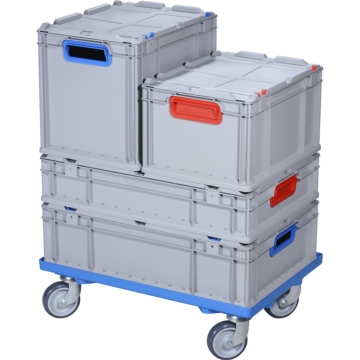 Carrello professionale, 600 x 400 mm – eurokraft basic (Foto prodotto 6)-5