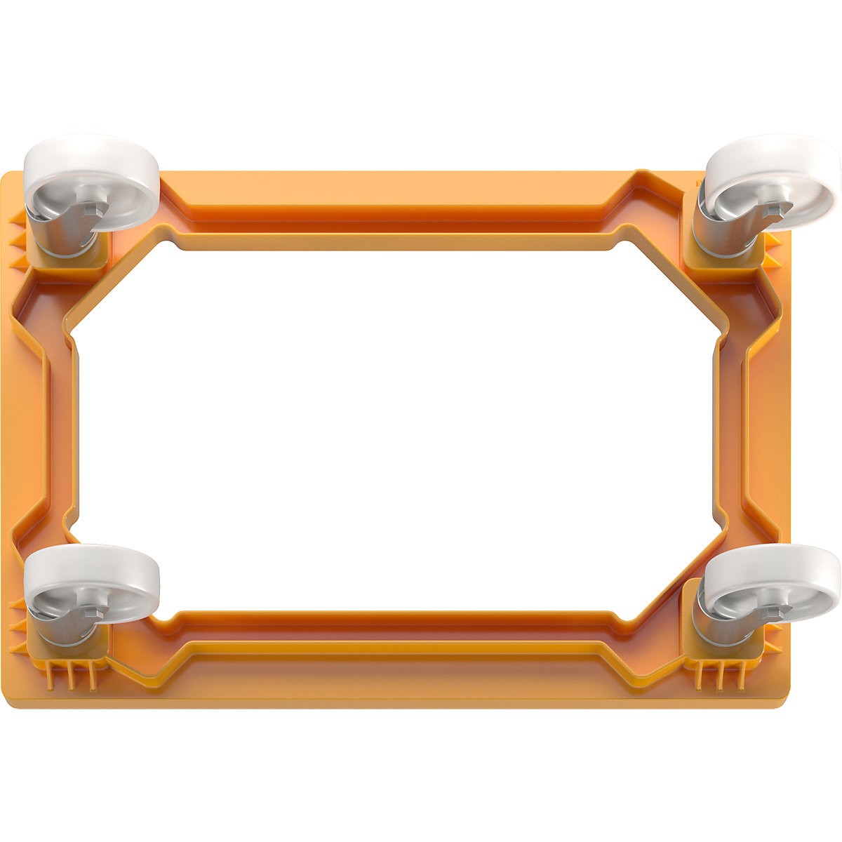 Carrello professionale, 600 x 400 mm – eurokraft basic (Foto prodotto 8)-7