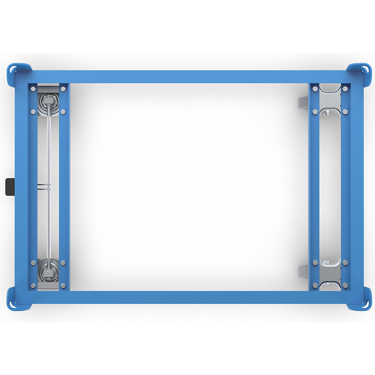 Telaio con rotelle in acciaio – eurokraft pro (Foto prodotto 4)-3