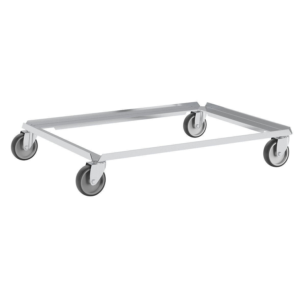 Telaio in alluminio con rotelle