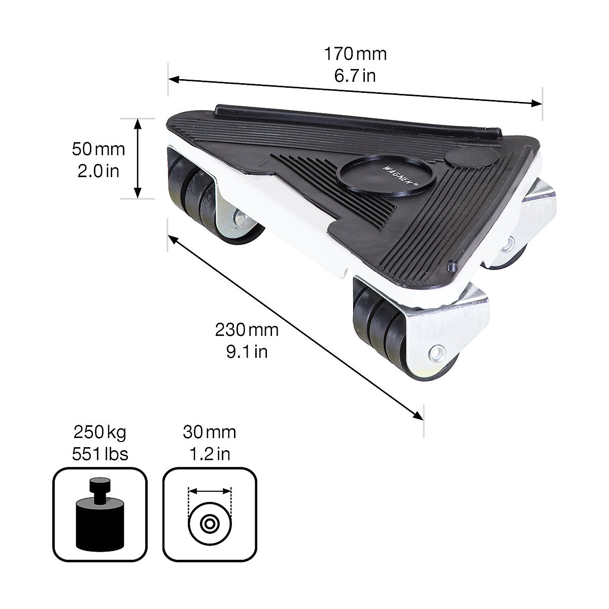 Ausilio di trasporto, acciaio – Wagner (Foto prodotto 9)-8