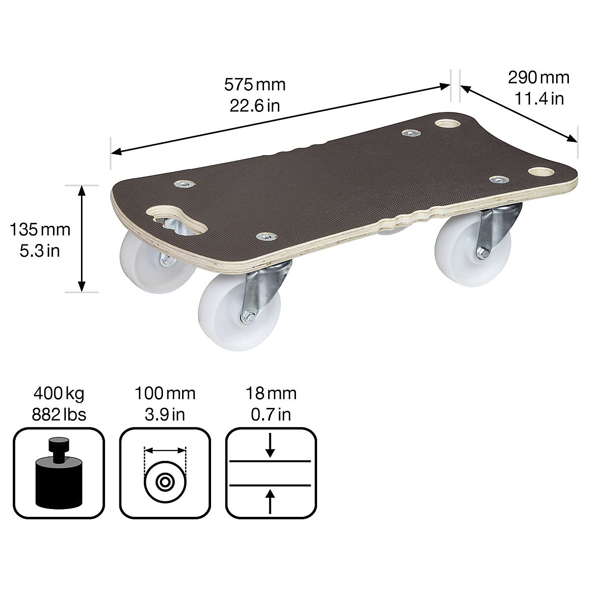 Carrellino da trasporto MaxiGRIP – Wagner (Foto prodotto 14)-13