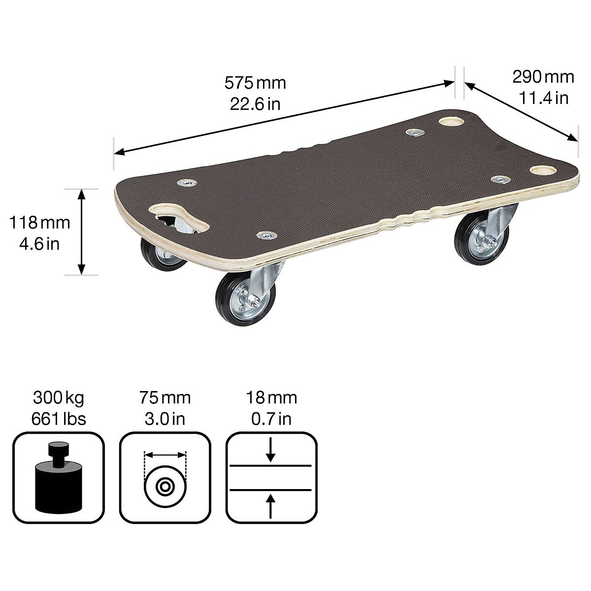 Carrellino da trasporto MaxiGRIP – Wagner (Foto prodotto 14)-13