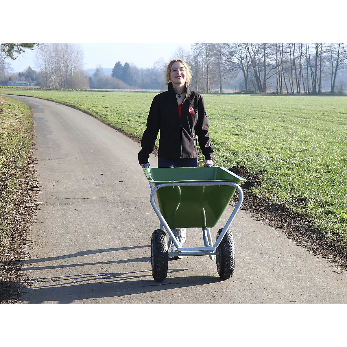 Carriola compatta polietilene (Foto prodotto 2)-1