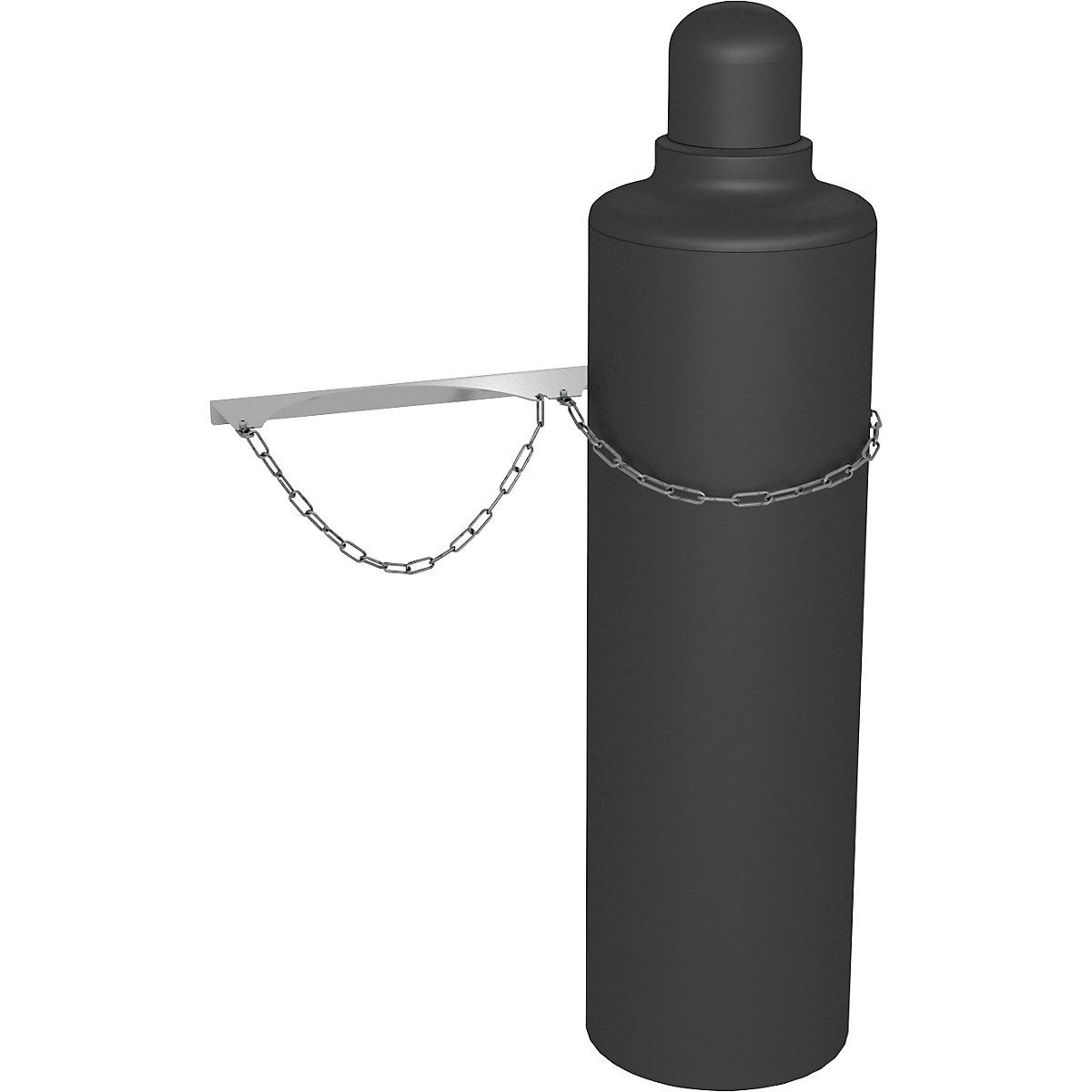 Supporto da parete per bombole di gas – eurokraft basic (Foto prodotto 2)-1
