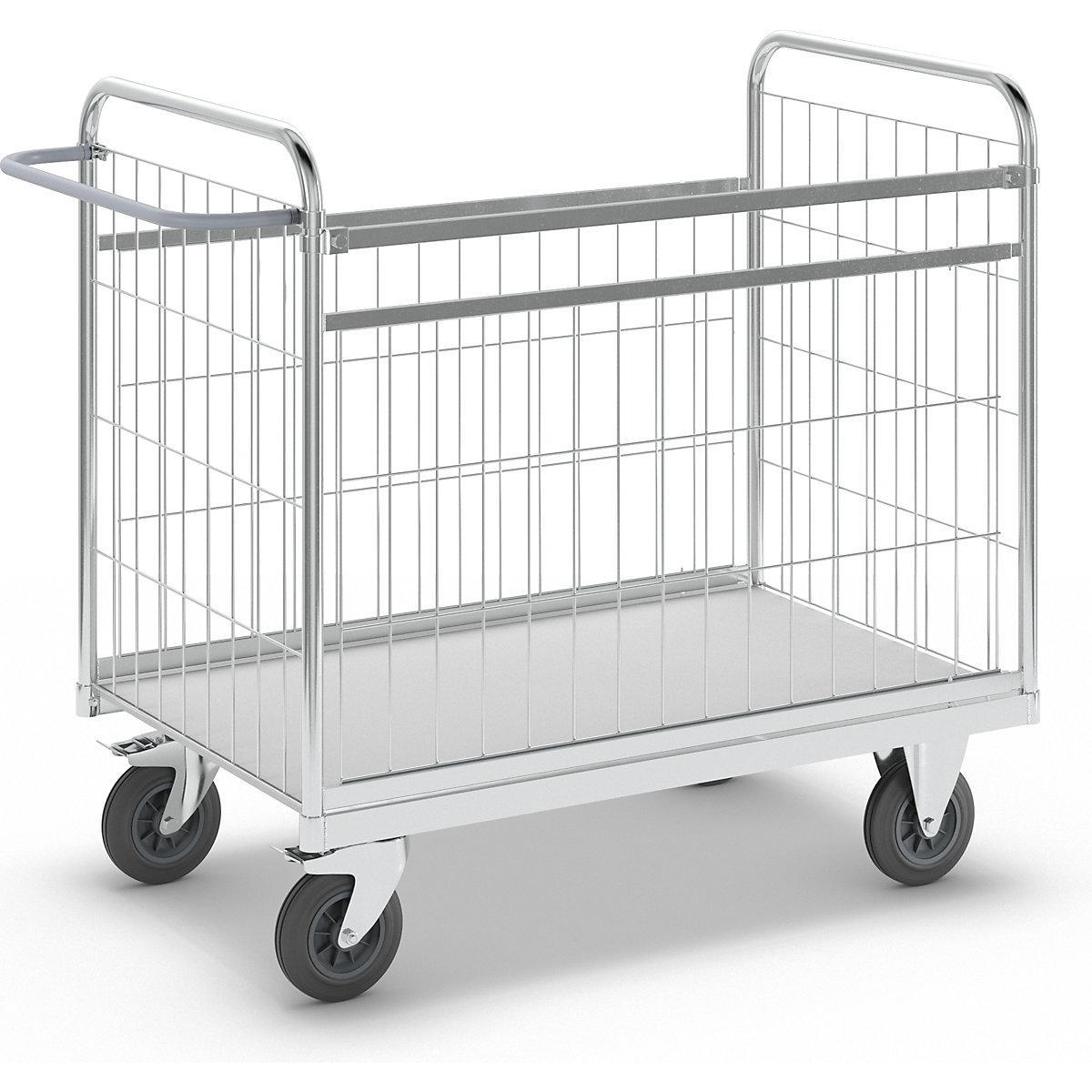 Carrello zincato per pacchi – Kongamek