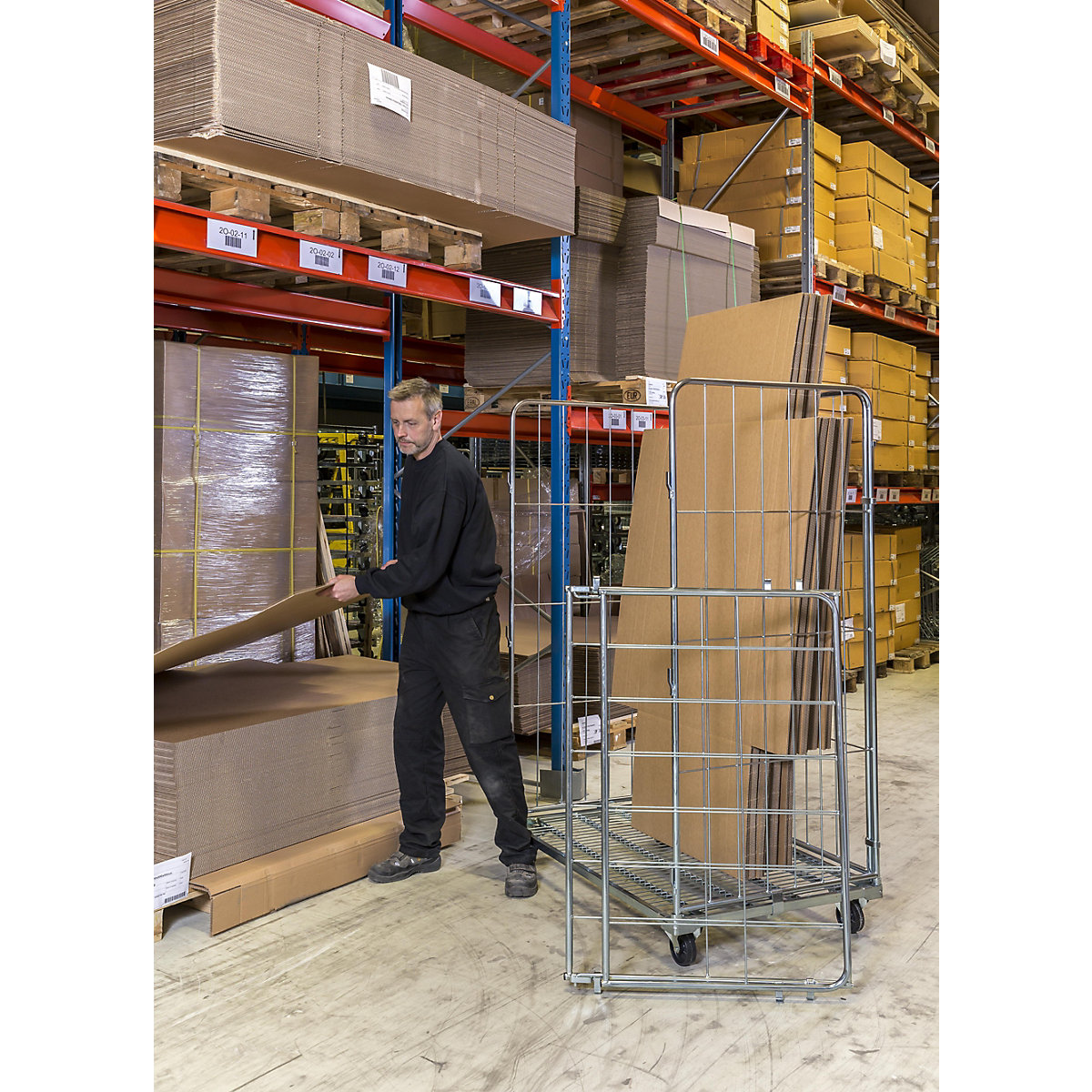 Rollcontainer XXL con 4 sponde – Kongamek (Foto prodotto 3)-2