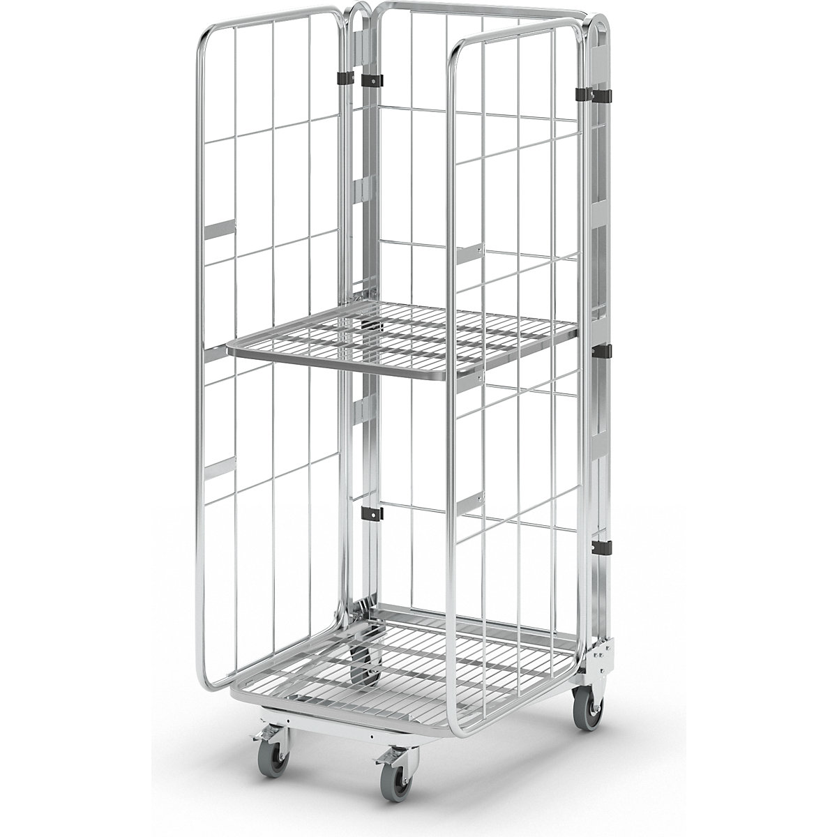 Rollcontainer, impilabile