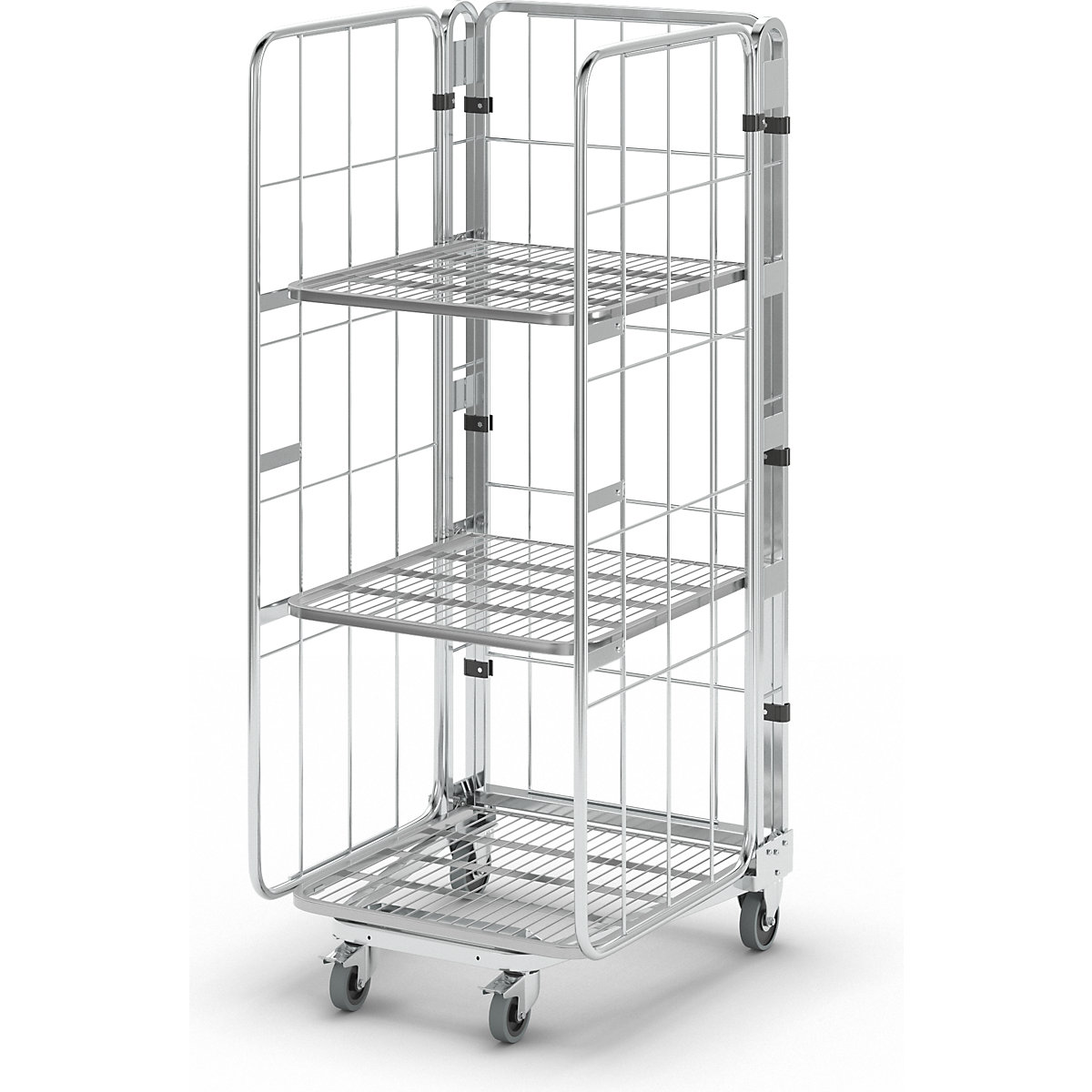 Rollcontainer, impilabile