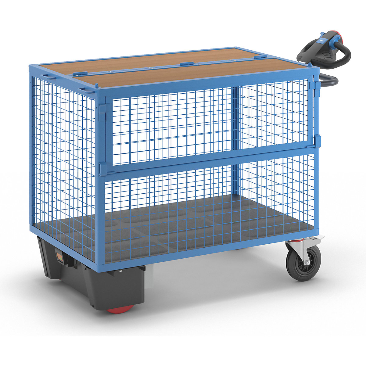 Carrello a cassone con azionamento elettrico - eurokraft pro