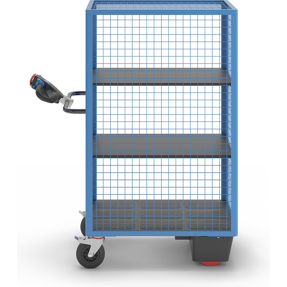 Carrello a ripiani con azionamento elettrico – eurokraft pro (Foto prodotto 9)-8