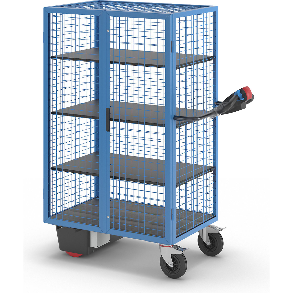 Carrello a ripiani con azionamento elettrico – eurokraft pro (Foto prodotto 11)-10