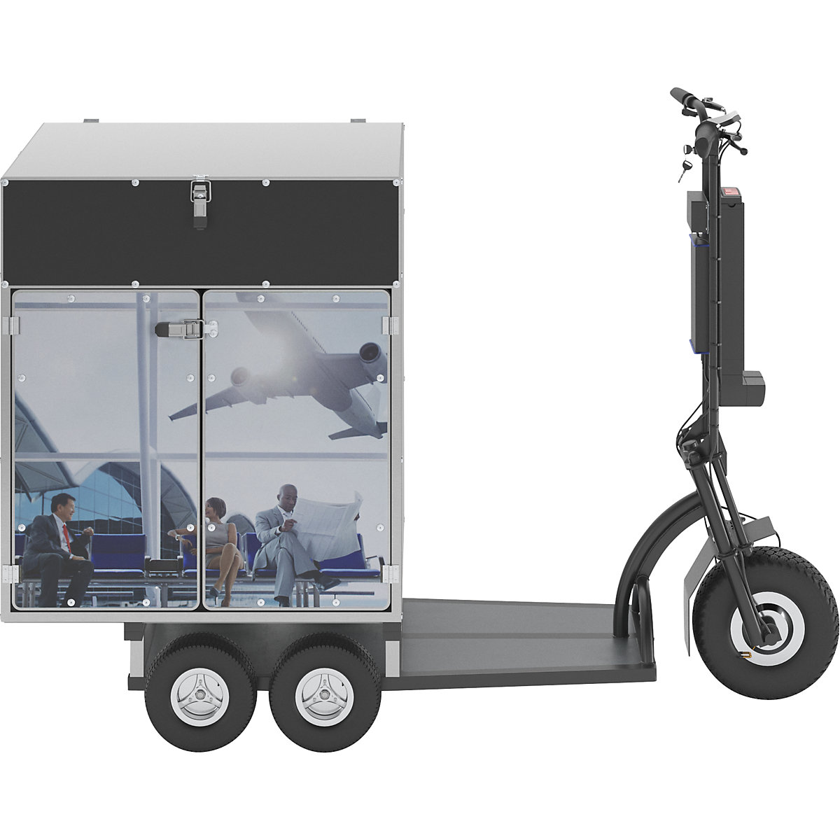 Monopattino da trasporto elettrico XXL PRO (Foto prodotto 7)-6