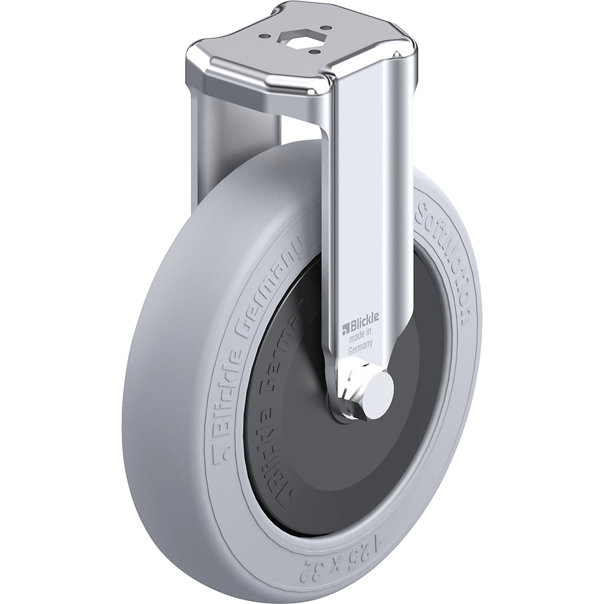 Ruota con supporto fisso per attrezzature BKRA-POES-SG - Blickle