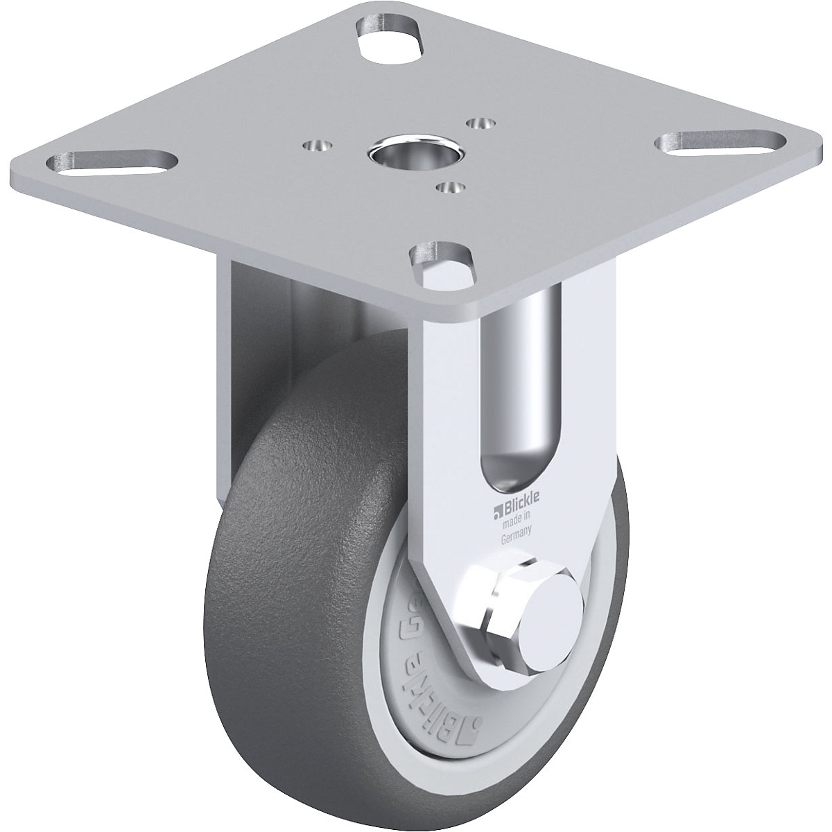 Ruota con supporto fisso per attrezzature BPA-PATH 50KF - Blickle