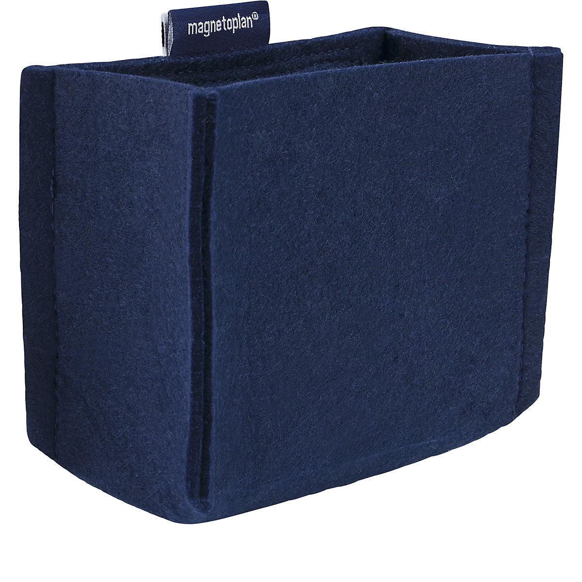 Portapennarelli magnetoTray – magnetoplan, MEDIUM, alt. x largh. x prof. 100 x 130 x 60 mm, blu-1